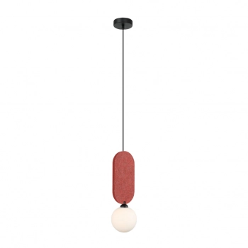 Lorenzo lampa wisząca 1xG9 PND-59815-1-RED Italux