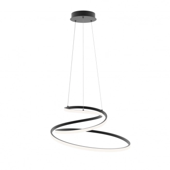 Lorila lampa wisząca LED 60W 3300lm CCT PND-2168-M-BK Italux
