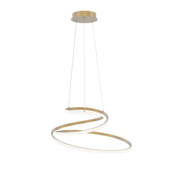 Lorila lampa wisząca LED 60W 3300lm CCT PND-2168-M-GD Italux