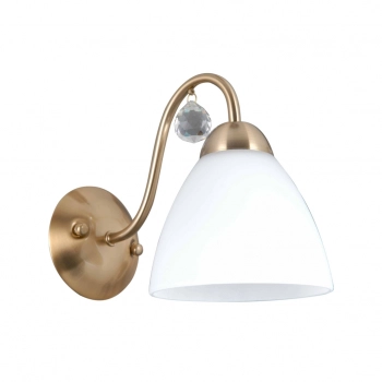 Lugano kinkiet 1xE27 WL-5643-1-HBR Italux