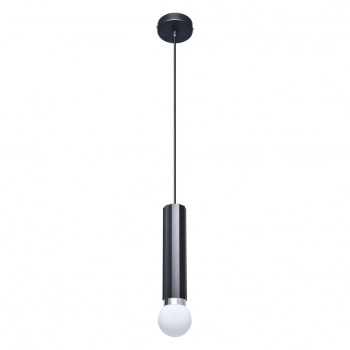 Macera lampa wisząca 1xE27 PND-33849-1-BK Italux