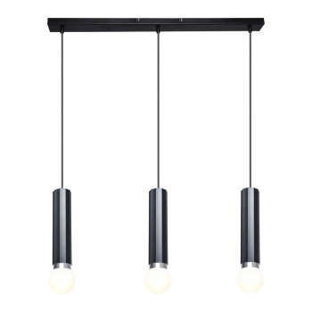Macera lampa wisząca 3xE27 PND-33849-3-BK Italux