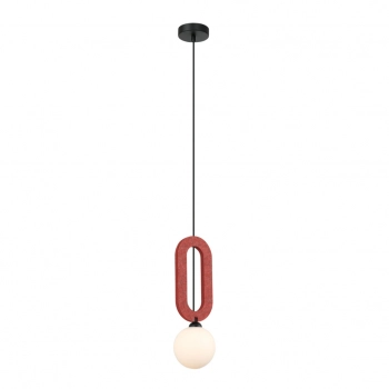 Masso lampa wisząca 1xG9 PND-59839-1-RED Italux