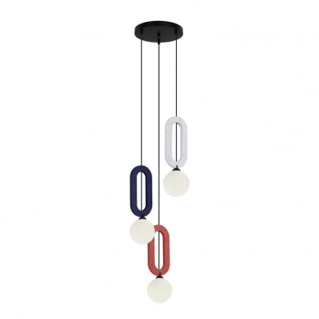 Masso lampa wisząca 1xG9 PND-59839-3-MLTI Italux