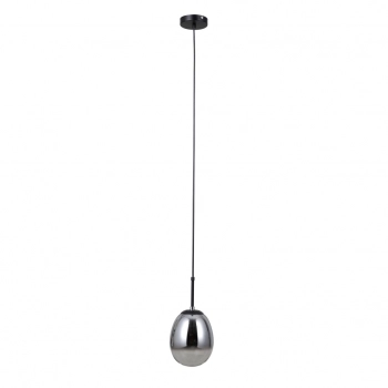 Meolo lampa wisząca 1xE14 PND-40825-1-BK Italux