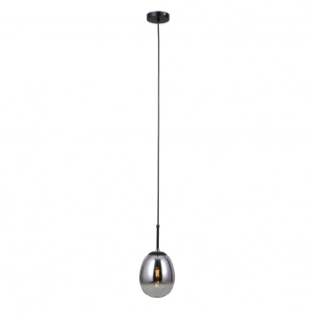 Meolo lampa wisząca 1xE14 PND-40825-1-BK Italux