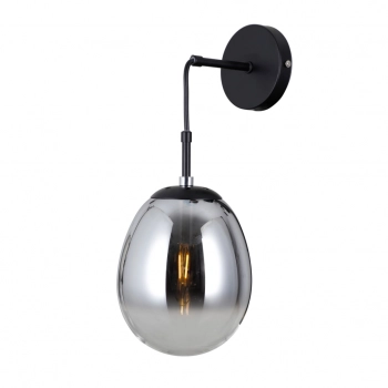 Meolo kinkiet 1xE14 WL-40825-1-BK Italux