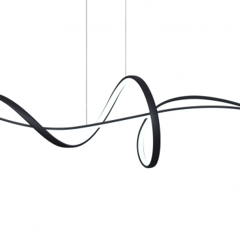 Mila lampa wisząca LED 40W 3700lm CCT PND-23523-BK Italux