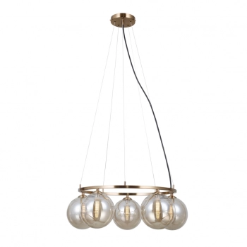 Molite lampa wisząca 6xG9 PND-1098-5R-HB Italux