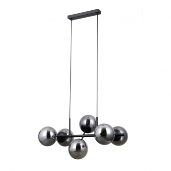 Molite lampa wisząca 6xE14 PND-1098-6-BK Italux