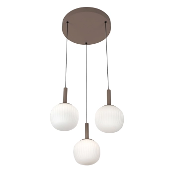 Montes lampa wisząca LED 18W 2200lm CCT PND-02217-3-BRO Italux