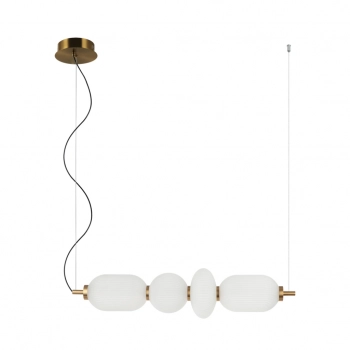 Nico lampa wisząca LED 18W 1925lm 3000K PND-8545-4H-AB-WH Italux