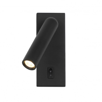 Nova kinkiet LED 2,5W 153lm 3000K WL-46376-1-BK Italux