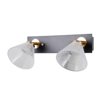 Orella lampa sufitowa LED 8W 466lm 3000K WL-34393-2-BK-HBR Italux