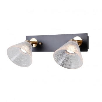 Orella lampa sufitowa LED 8W 466lm 3000K WL-34393-2-BK-HBR Italux