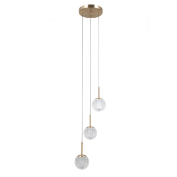 Padri lampa wisząca 3xG9 PND-40827-3-HBR-CL Italux