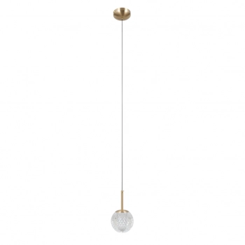 Padri lampa wisząca 1xG9 PND-40827-1-HBR-CL Italux