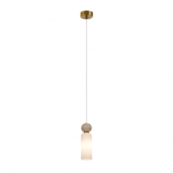 Santos lampa wisząca 1xEG9 PND-95331-1-BRSS Italux