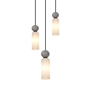 Santos lampa wisząca 3xG9 PND-95331-3-BK