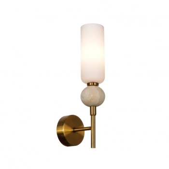 Santos kinkiet 1xEG9 WL-95331-1-BRSS Italux