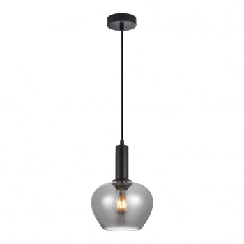 Stabla lampa wisząca 1xE27 PND-30084-1-BK-SG Italux