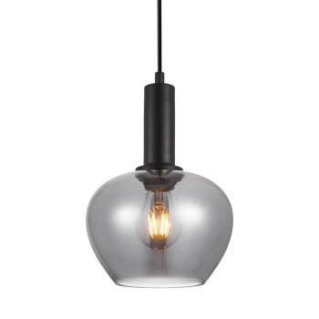 Stabla lampa wisząca 1xE27 PND-30084-1-BK-SG