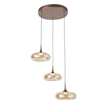 Tenele lampa wisząca LED 21W 1300lm 3000K PND-24028-3A-COPP Italux