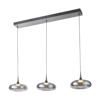 Tenele lampa wisząca LED 21W 1300lm 3000K PND-24028-3B-SILV Italux