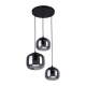Calto lampa wisząca 3xE27 PND-67705-3-BK-SG Italux