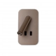 Doria kinkiet LED 8W 559llm 3000K WL-83957-1-CF Italux
