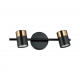Elice kinkiet 2xGU10 WL-58892-2-BK-BRO Italux