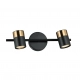 Elice kinkiet 2xGU10 WL-58892-2-BK-BRO Italux