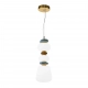 Evans lampa wisząca LED 15W 1920lm 3000K PND-94981V-3B-GD Italux