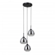Felis lampa wisząca 3xE27 PND-40824-3-BK Italux