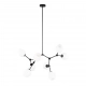 Ferral lampa wisząca 8xE27 PND-75075-8-BK-WG Italux