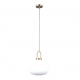 Fosse lampa wisząca 1xE27 PND-408817-1-HBR-WH Italux