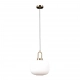 Fosse lampa wisząca 1xE27 PND-408817-1-HBR-WH Italux