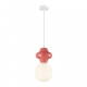 Latera lampa wisząca 1xE14 PND-94331-1L-RED Italux