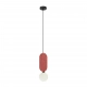 Lorenzo lampa wisząca 1xG9 PND-59815-1-RED Italux