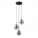 Meolo lampa wisząca 3xE14 PND-40825-3-BK Italux