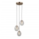 Meolo lampa wisząca 3xE14 PND-40825-3-GD Italux