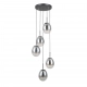 Meolo lampa wisząca 5xE14 PND-40825-5-BK Italux