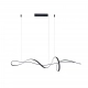 Mila lampa wisząca LED 40W 3700lm CCT PND-23523-BK Italux
