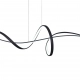 Mila lampa wisząca LED 40W 3700lm CCT PND-23523-BK Italux