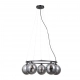 Molite lampa wisząca 6xG9 PND-1098-5R-BK Italux