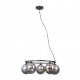 Molite lampa wisząca 6xG9 PND-1098-5R-BK Italux