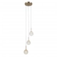 Padri lampa wisząca 3xG9 PND-40827-3-HBR-CL Italux