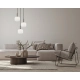 Penzi lampa wisząca 3xE27 PND-31981-3S-SC-WH