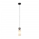 Santos lampa wisząca 1xEG9 PND-95331-1-BK Italux