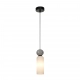 Santos lampa wisząca 1xEG9 PND-95331-1-BK Italux